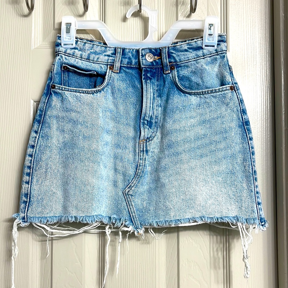 ZARA Mini Skirt Denim XS